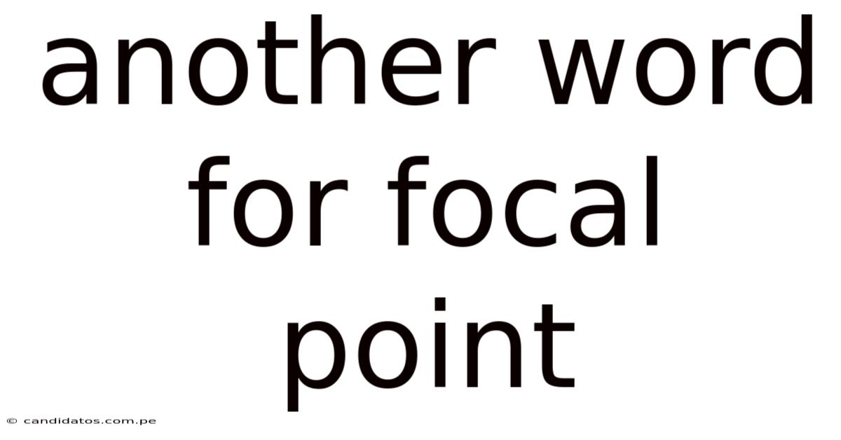 Another Word For Focal Point