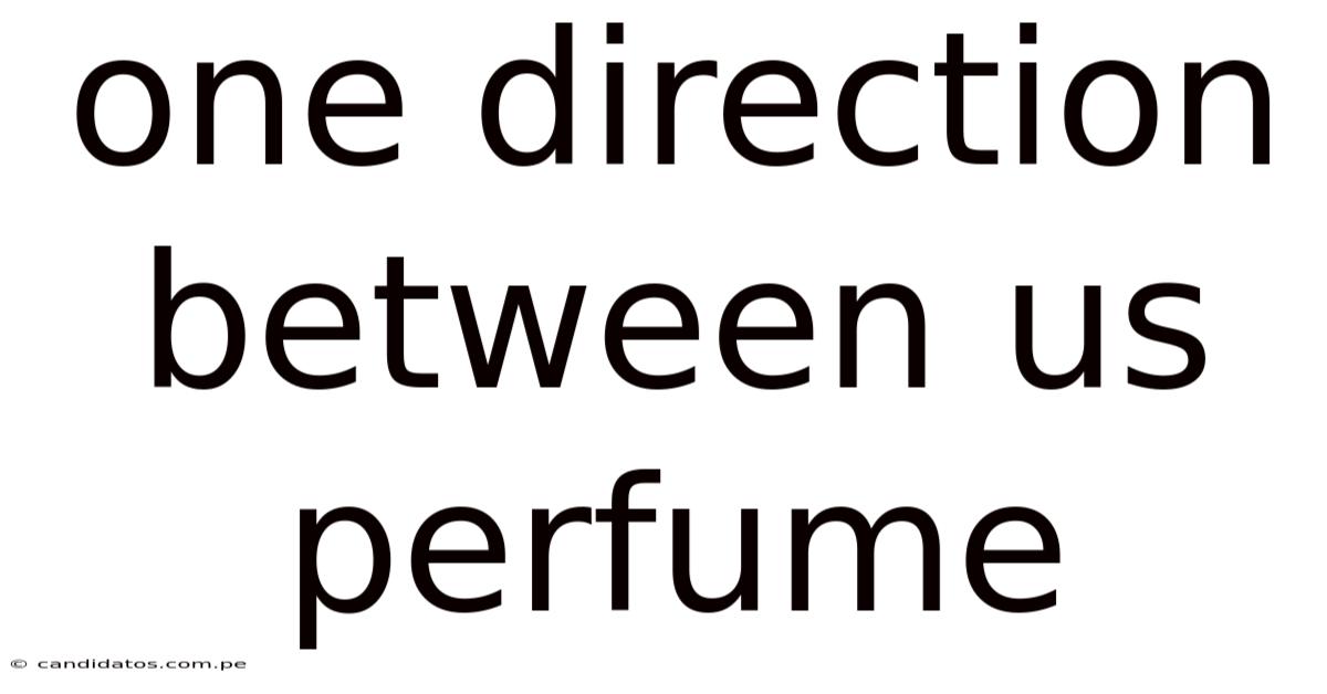 One Direction Between Us Perfume